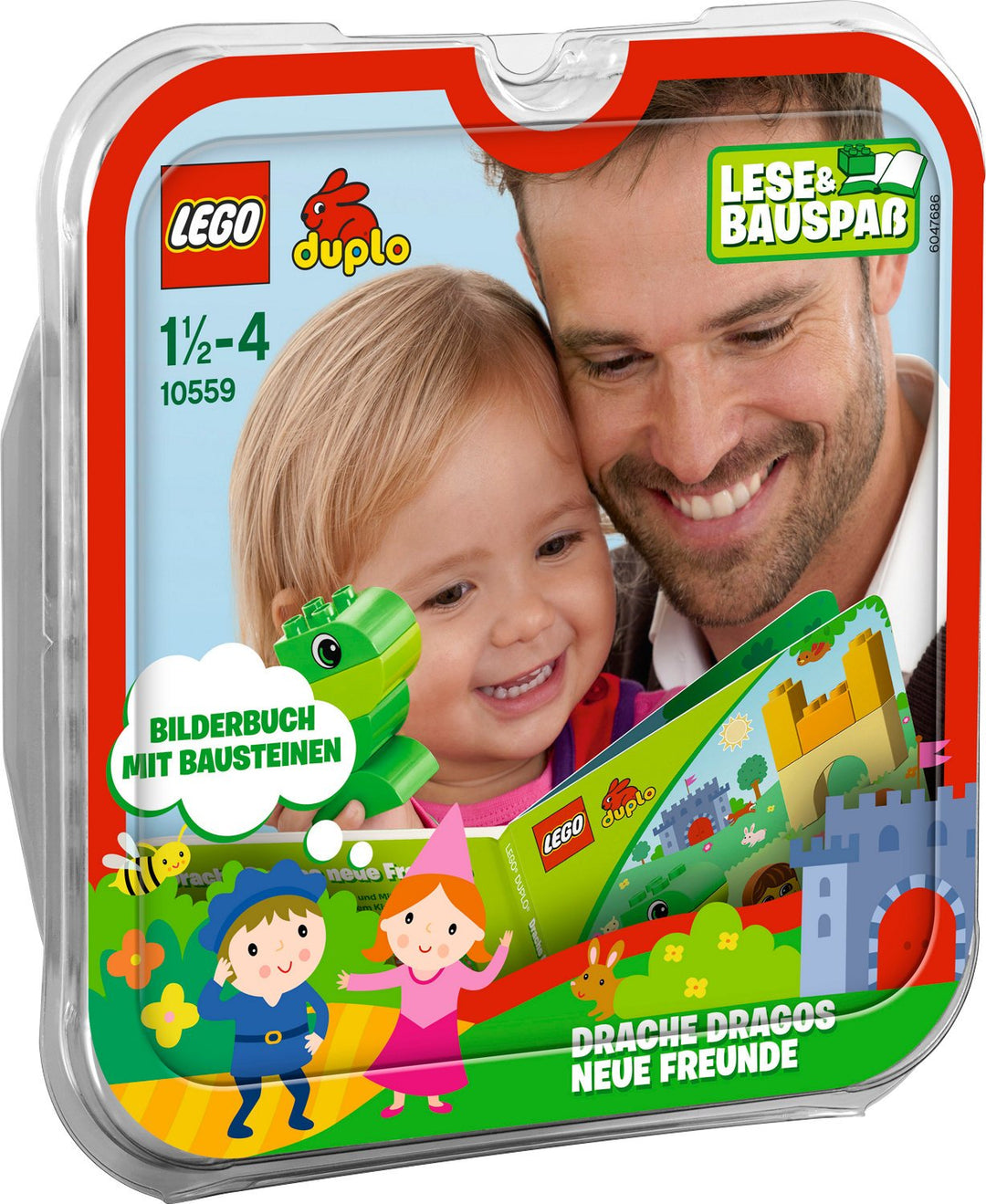 LEGO 10559 - Duplo Steine, Drache Dragos Neue Freunde Baukaesten