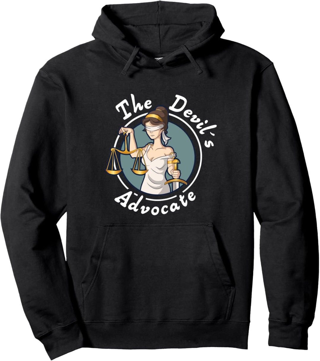 Devil´s Advocate für Jurastudenten & Rechtsanwälte Pullover Hoodie