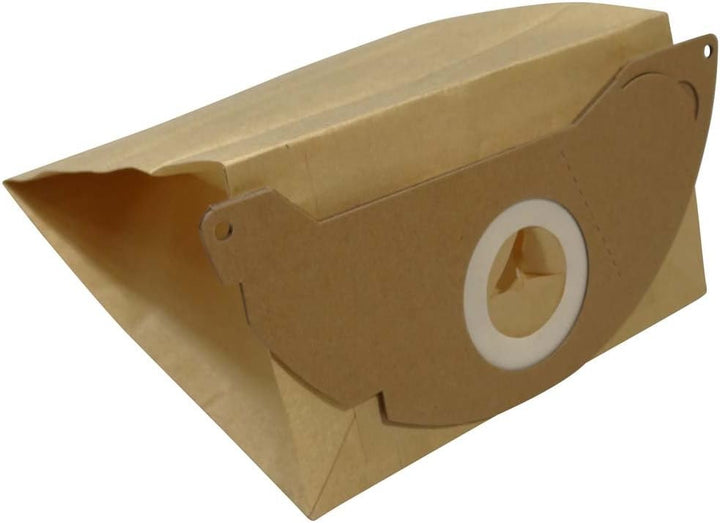 20 Industrie- Baustellen- Gewerbe- Heavy Papier Staubsaugerbeutel kompatibel für Kärcher 69043220, 6
