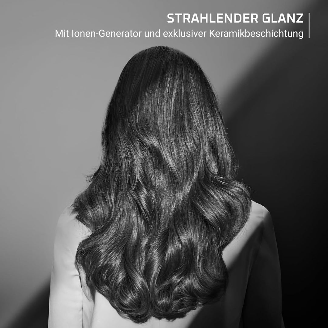 Rowenta X Karl Lagerfeld Power Brush Volumenstyler, 38-mm-Keramikbürste, Ionengenerator, Keramikbesc