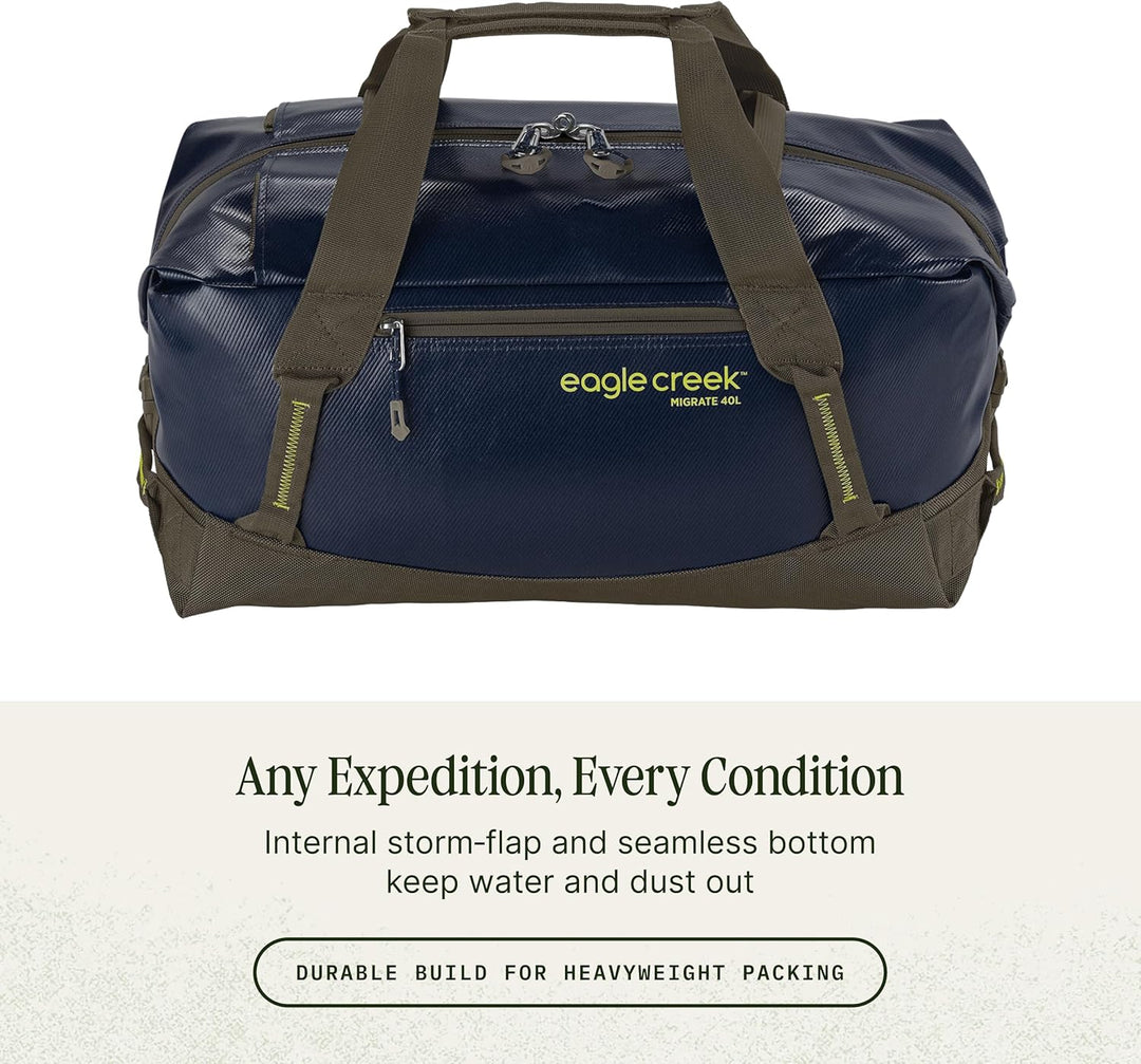 Eagle Creek Migrate Reiserucksack mit versteckten Rucksackgurten, grosse Öffnung mit vollständiger Ö