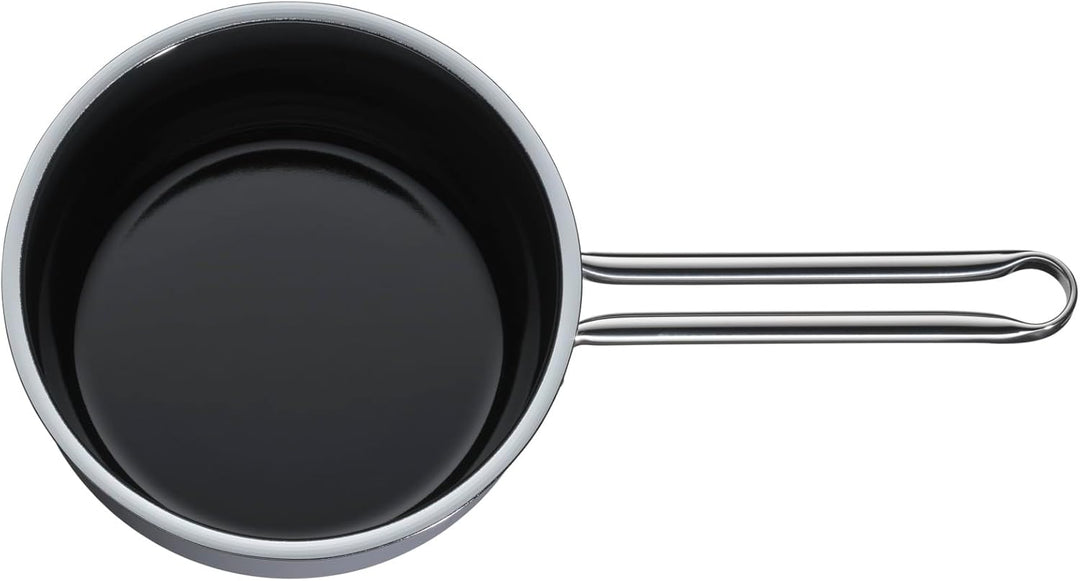 WMF Fusiontec Essential Stielkasserolle, 16 cm ohne Deckel, kleiner Topf 1,3l, Kochtopf klein, Nudel
