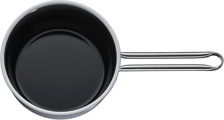 WMF Fusiontec Essential Stielkasserolle, 16 cm ohne Deckel, kleiner Topf 1,3l, Kochtopf klein, Nudel