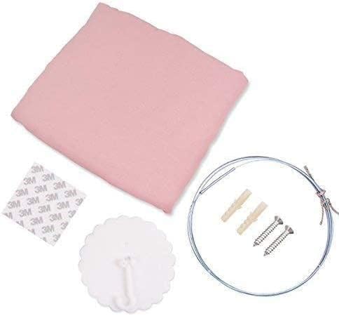 LILOVE Baby Baldachin Betthimmel Chiffon Hängende Rund Moskitonetz für Babys Bett, Spielzelte, Kinde