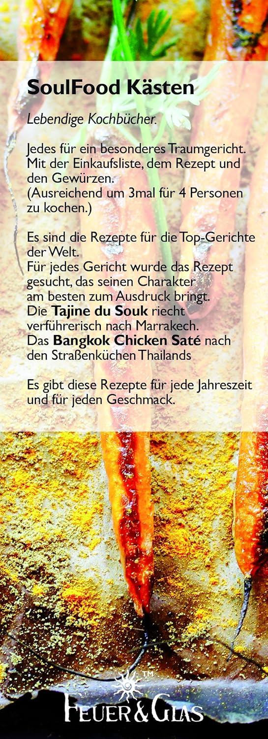 Southwestern Pumpkin Soup – 8 Gewürze Set für den Amerikanische Kürbissuppe (54g) – in einem schönen
