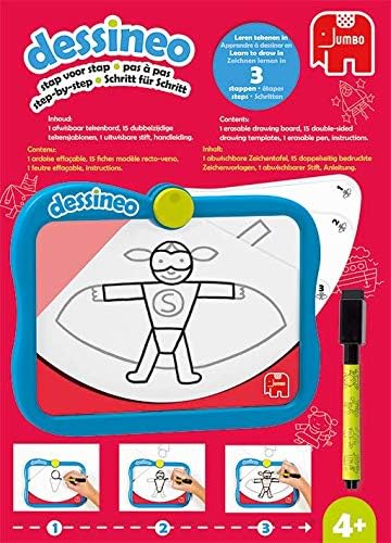 Jumbo Spiele Dessineo Doodle Kreativspielzeug - Lernspiel zum Malen und Zeichnen - für Kinder ab 4 J