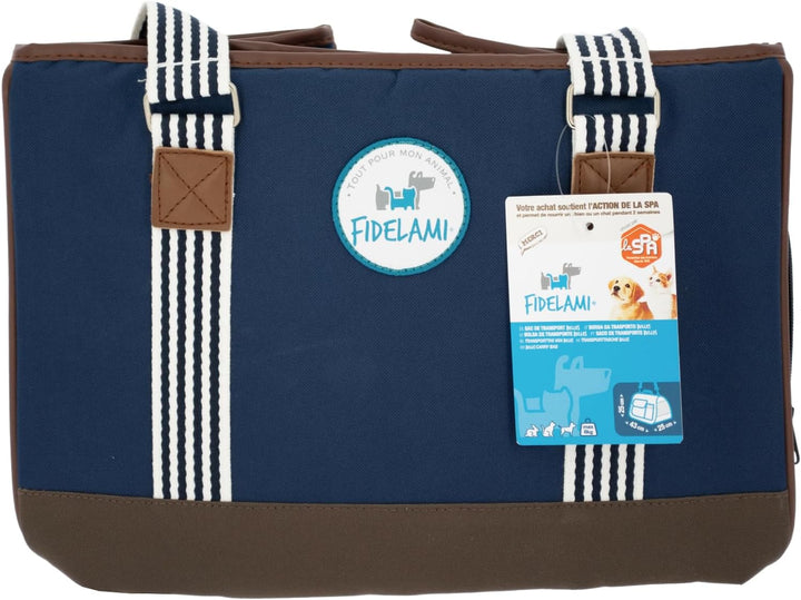 FIDELAMI Transporttasche für Katzen, Hunde, Kaninchen, max. 5 kg, modisch
