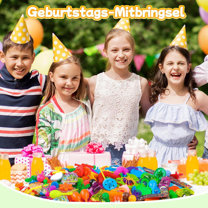 nicknack Mitgebsel Kindergeburtstag, 200 Stück Mitbringsel Kindergeburtstag Gastgeschenke, Pinata Fü