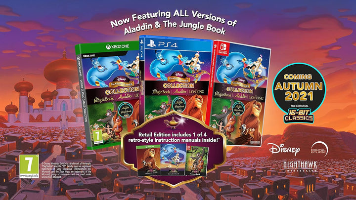 JUST FOR GAMES Aladdin/ROI LION/DEFINITIVE..PS4