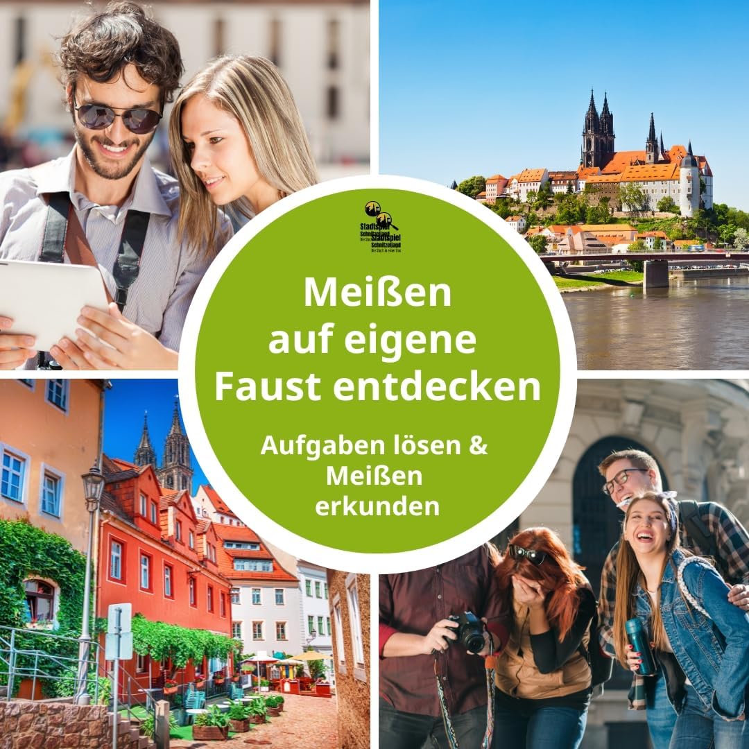Schnitzeljagd Meissen: Stadtspiel Meissen als Schnitzeljagd für Familien, Klassenfahrten oder Teamev