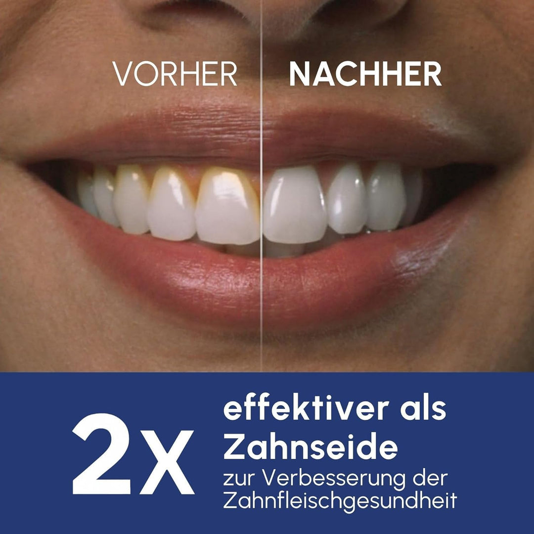 Waterpik Pulse Munddusche kabellos, Professionelle 99,9% Plaque Entfernung, 2 Intensitätsmodi, Zahnz