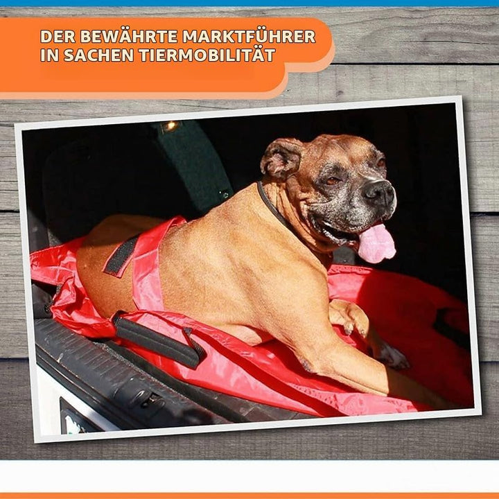 Faltbare Haustiertrage, Haustiertrage Trage Faltbare Transport Notfalltrage,Hunde Tragehilfe mit 6 G