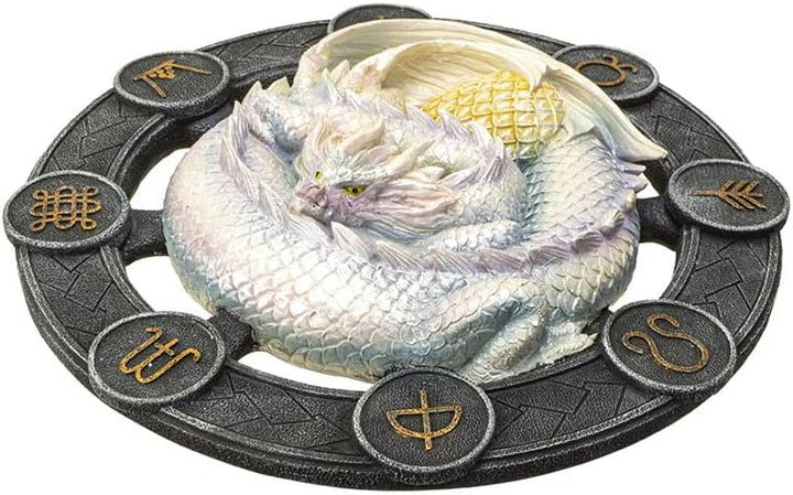 Pacific Giftware Wandrelief Drache Ostara by Anne Stokes 27 cm | Figur Statue Dragons of the Sabbats
