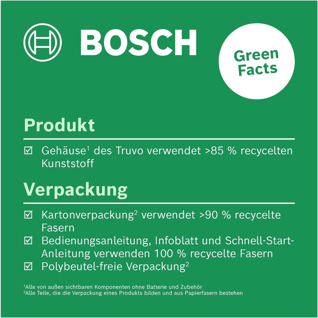 Bosch Ortungsgerät Truvo der 2. Generation (einfache Ein-Knopf-Bedienung, einfaches Orten von stromf
