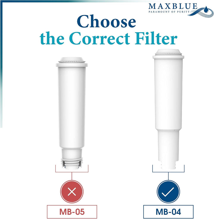 Maxblue Kaffeefilter, Kompatibel mit White, 68739, 60209, 62911, Kompatibel mit Jura Capresso Z5, Z6