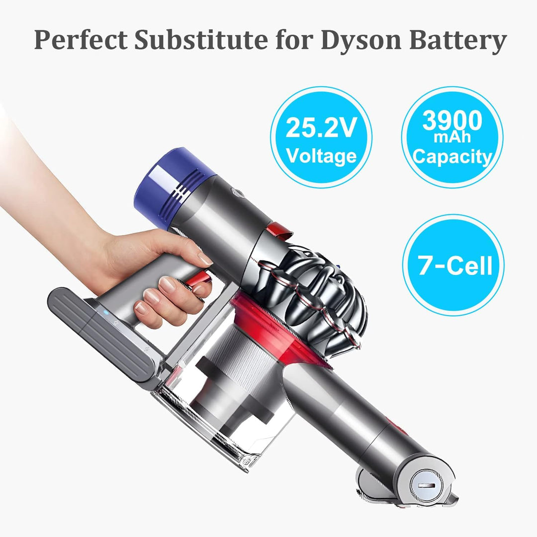 DTK Ersatzakku für Dyson V11 Akku V15 SV15 SV16 SV22 mit Knopf-Installationsart Handheld Kabelloser