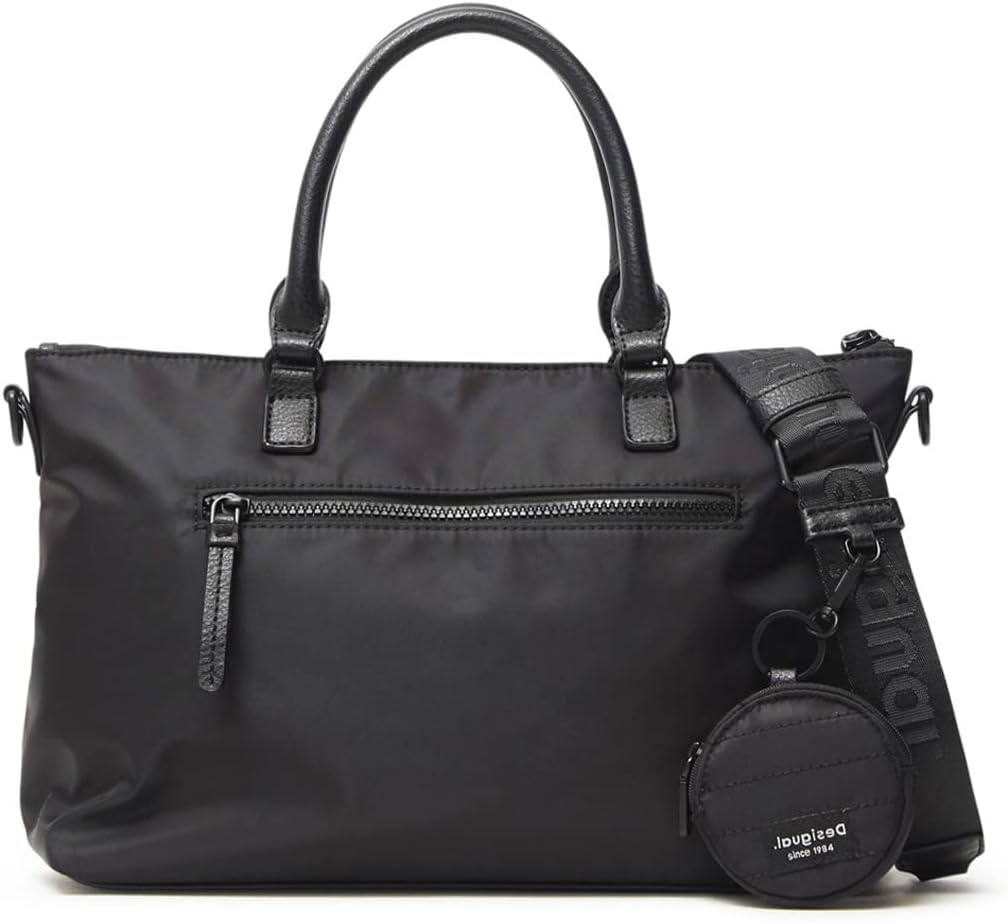 Desigual Damen Bols_mandarala Padua Pc Hand Bag Schwarz, Schwarz