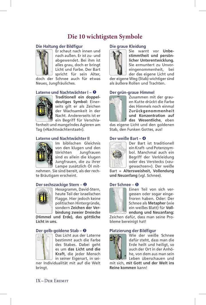 Tarot Basic Waite - Symbole, Schlüsselbegriffe, Deutungen: Set mit Buch und Original-Tarotkarten von