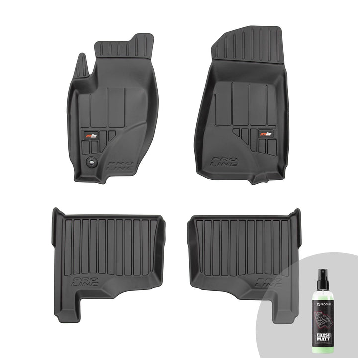 FROGUM ProLine 3D Gummimatten Exklusiven Auto Fussmatten Autofussmatten für Jeep Grand Cherokee III