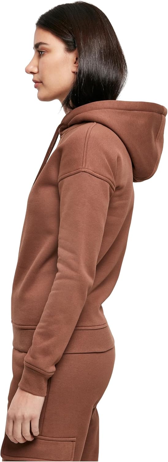 Urban Classics Damen Ladies Organic Hoody Kapuzenpullover XS Bark, XS Bark