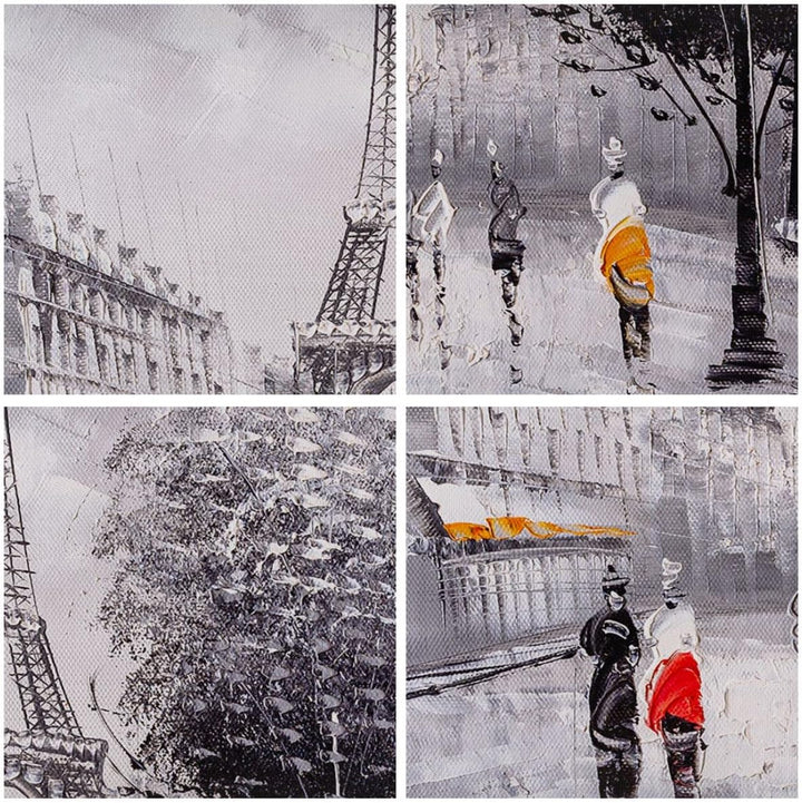 Bilder auf Leinwand Architektur Paris Eiffle Frankreich Leinwandbild 90x30cm Wandbilder Dekoration W