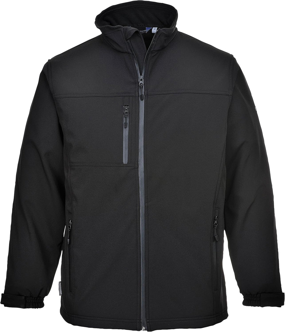 Portwest Softshell-Jacke (3-lagig), Farbe: Schwarz, Grösse: S, TK50BKRS S Schwarz, S Schwarz