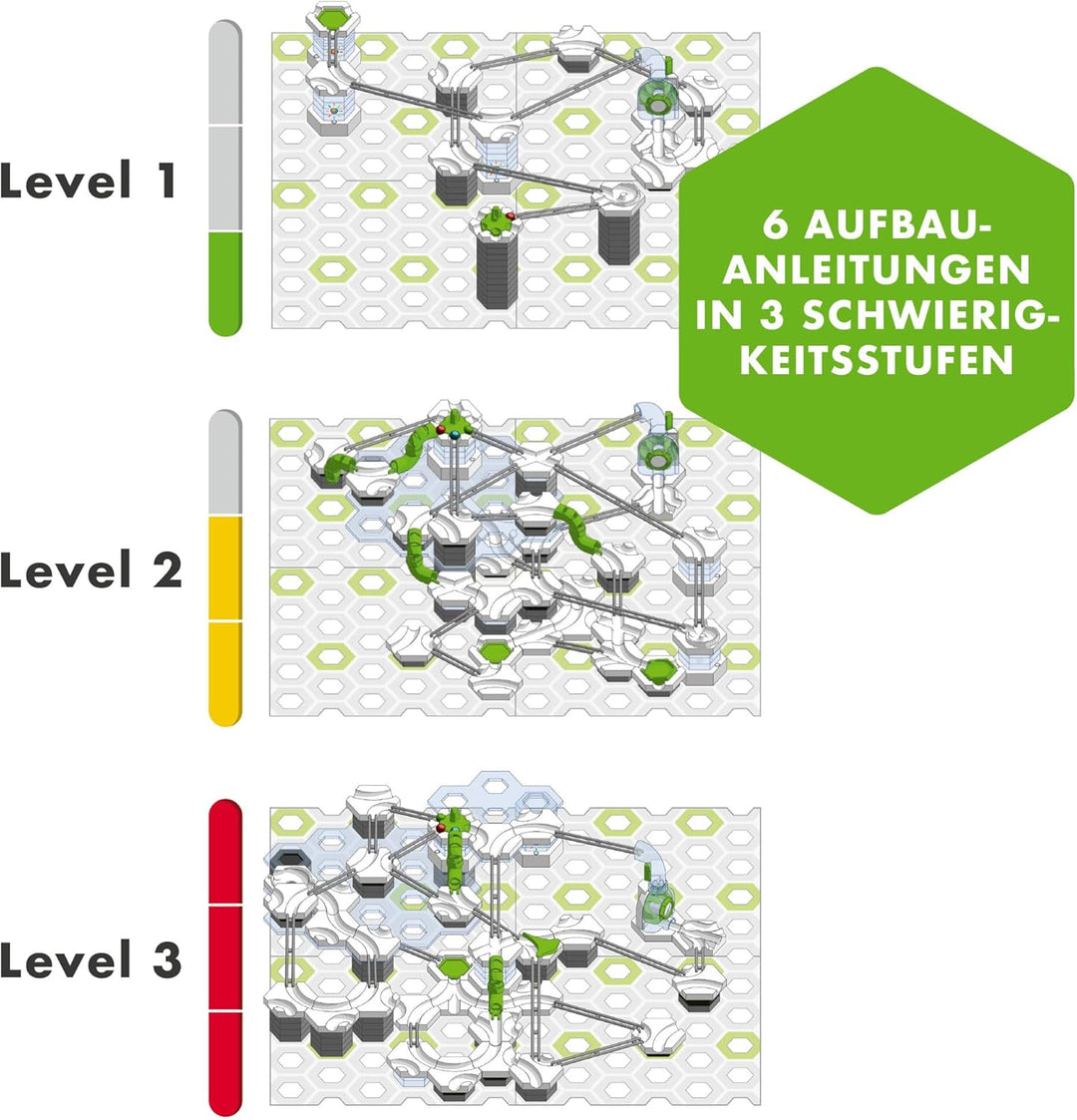 Ravensburger GraviTrax Action-Set Energy 27482 - GraviTrax Starterset für Deine Kugelbahn - Murmelba