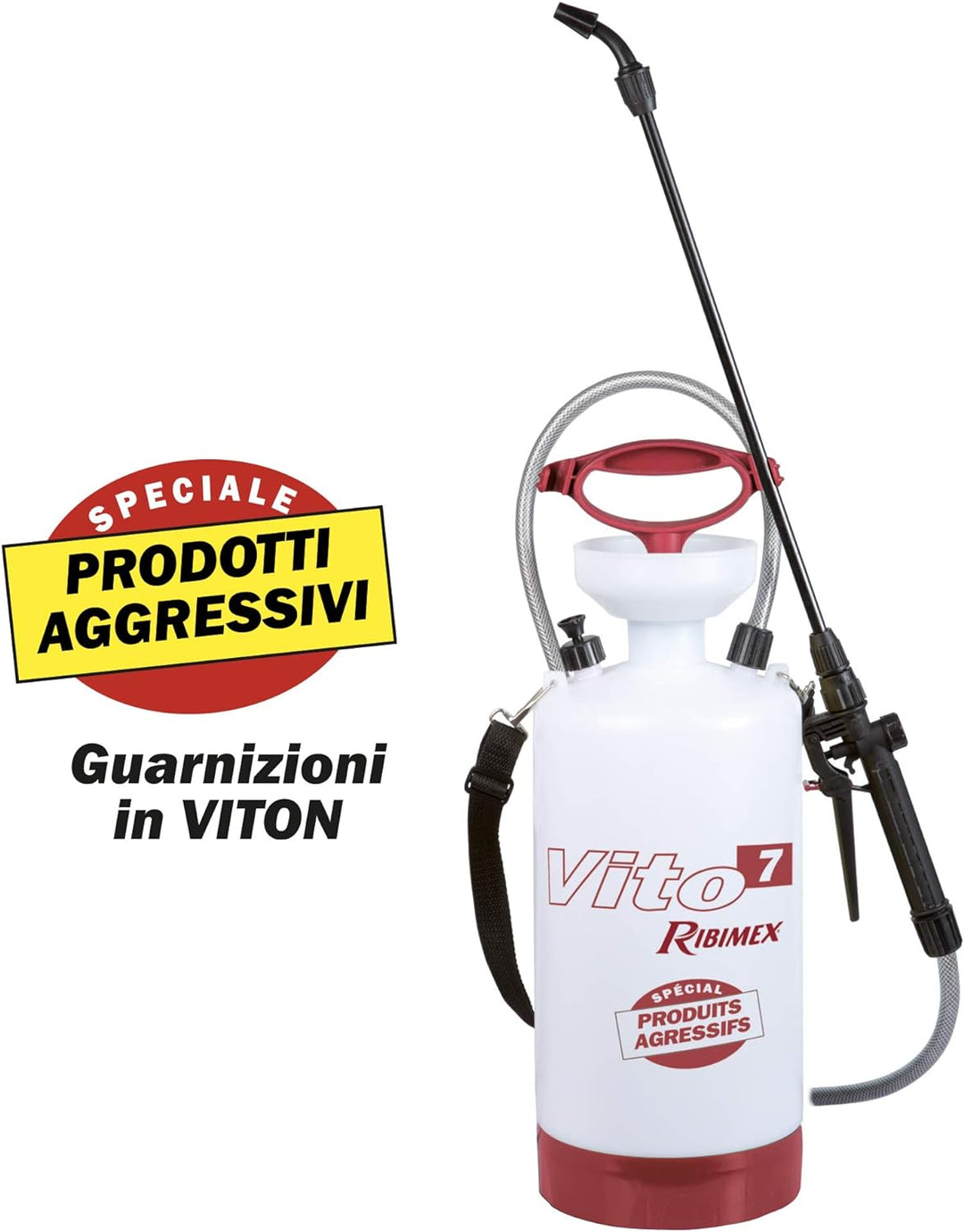 Willemse France 016223 Drucksprühgerät, 7 Liter, Mehrfarbig, 17 x 17 x 27 cm