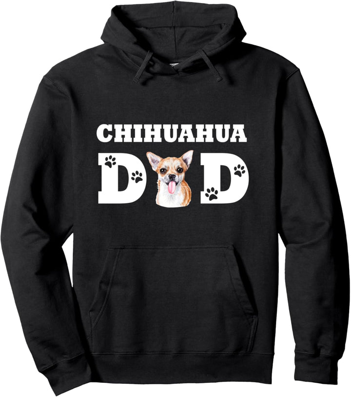 Chihuahua Dad Chihuahua Papa Hundepapa Hund Pullover Hoodie