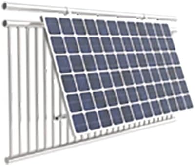 Balkonkraftwerk Montageset für 1x Solarmodul - Solarmodul Halterung verstellbare Halterung/Befestigu