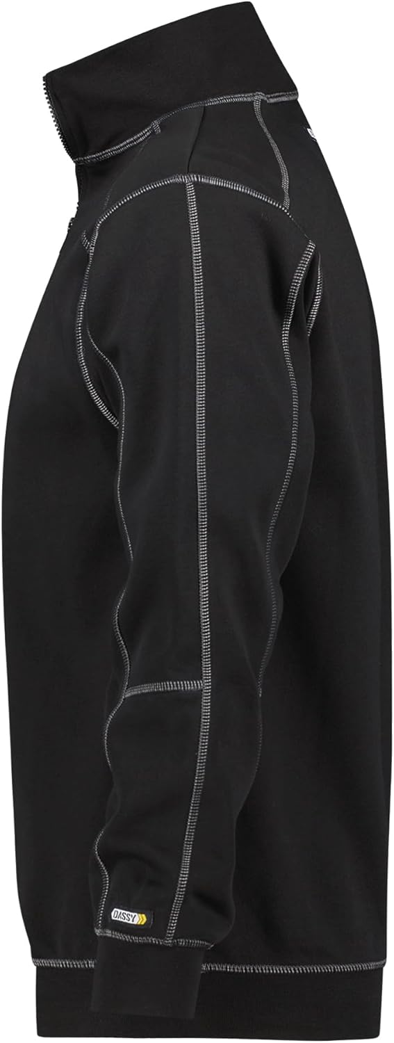 Dassy Herren Felix Sweatshirt XS Schwarz, XS Schwarz