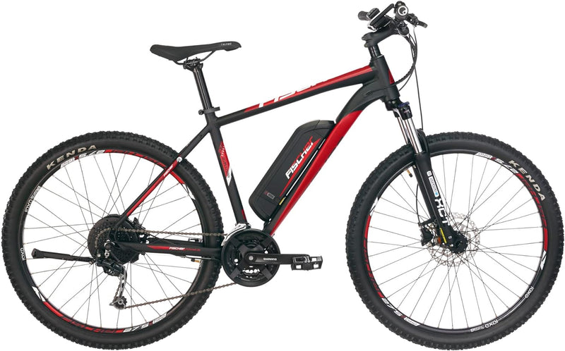 Fischer E-Mountainbike, MONTIS EM 1726 E-Bike MTB für Damen und Herren, RH 48 cm, Hinterradmotor 45