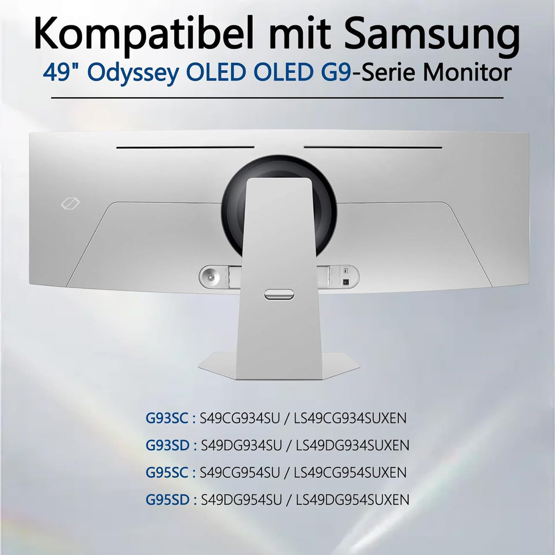 Odyssey OLED G9 VESA-Halterungsadapter kompatibel mit Samsung Odyssey OLED G9 49-Zoll-Monitor (passe