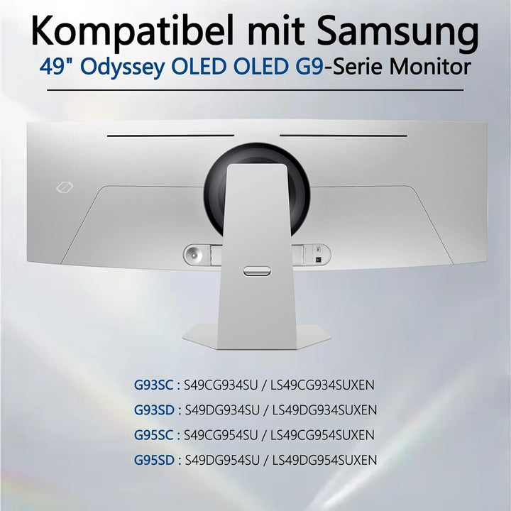 Odyssey OLED G9 VESA-Halterungsadapter kompatibel mit Samsung Odyssey OLED G9 49-Zoll-Monitor (passe