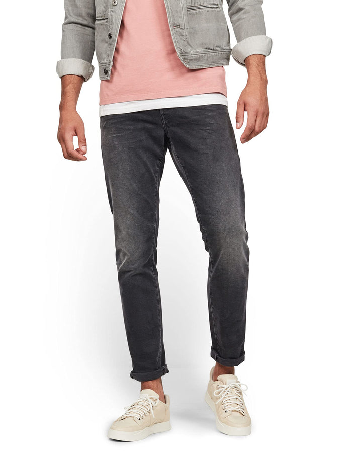 G-star Herren Jeans Carotte 24W / 28L Schwarz (Faded Charcoal 51003-b455-a797), 24W / 28L Schwarz (F
