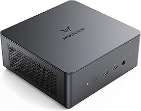 MINIS FORUM UM790 Pro Mini PC, AMD Ryzen 9 7940HS Prozessor (8C/16T, bis zu 5,2 GHz), AMD Radeon 780