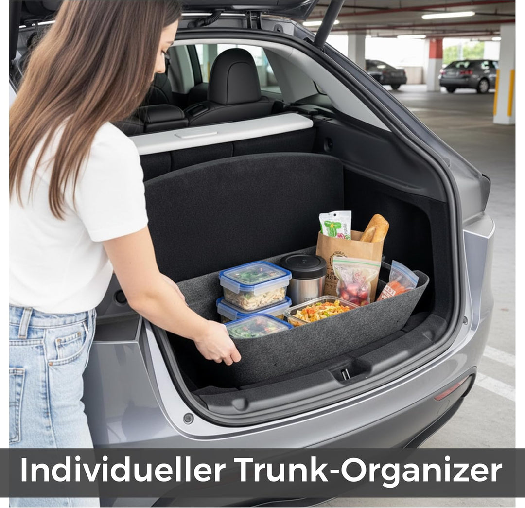 VLOX Tesla Model Y Juniper Kofferraum-Organizer Aufbewahrungsbox – Passgenau für Model Y 2025, 105L