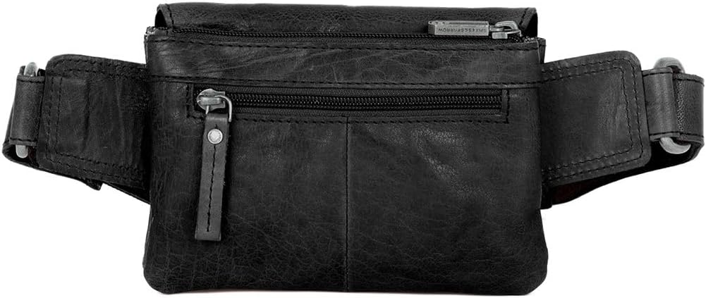 Spikes &amp; Sparrow The Authentics Gürteltasche 19 cm Schwarz, Schwarz