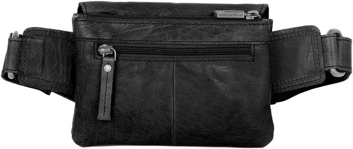 Spikes &amp; Sparrow The Authentics Gürteltasche 19 cm Schwarz, Schwarz