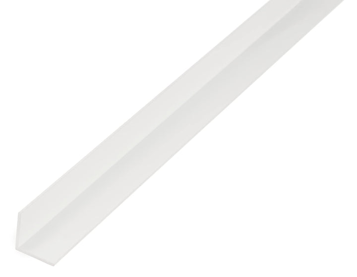 Alberts 498719 Winkelprofil | Kunststoff, weiss | 1000 x 15 x 15 mm | 25er Set
