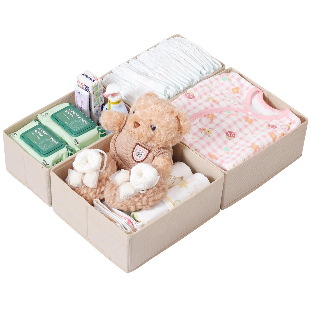 6er Set Schubladen Organizer kompatibel mit PAX Kleiderschrank 75x58 cm, Faltbar Stabil, Aufbewahrun