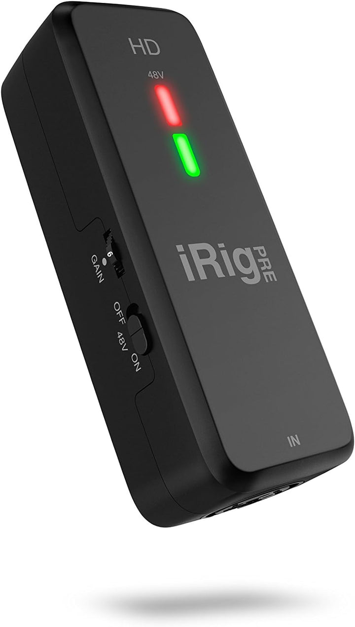 iRig Pre HD - Digital, high definition microphone interface with studio quality preamp, Digital
