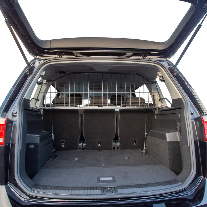 Travall Hundegitter für Volkswagen Touran (2015-) Fahrzeugspezifisches Hundegitter, Kofferraumschutz