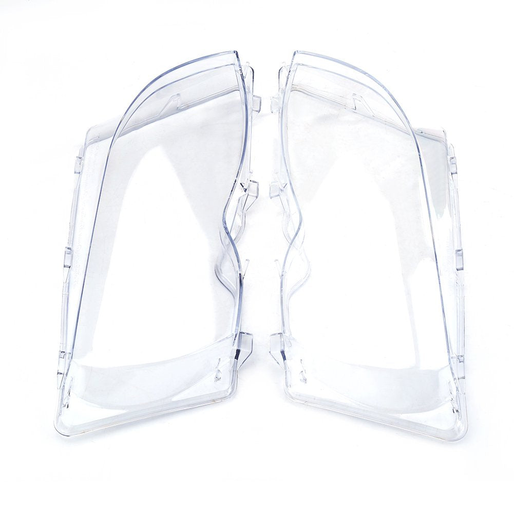 Scheinwerferglas Ersatz Abdeckungen, Rechts Auto Scheinwerferabdeckungen, transparent, 2-teilig