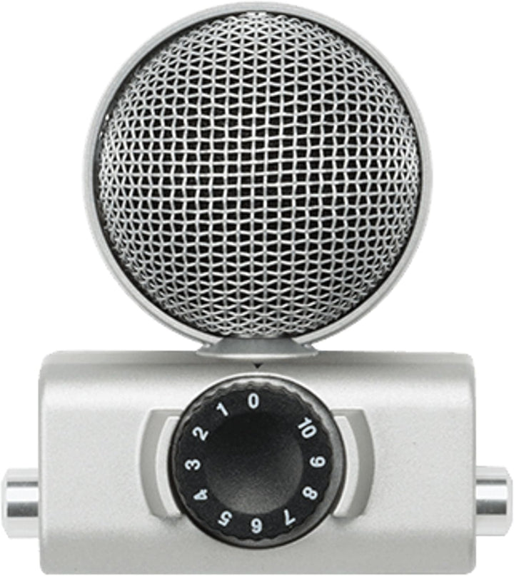 ZOOM SSH-6 Stereo Shotgun Mikrofon für H5/H6/Q8 & MSH-6 MS Capsule für H5/H6/Q8, Schwarz Stereo Shot