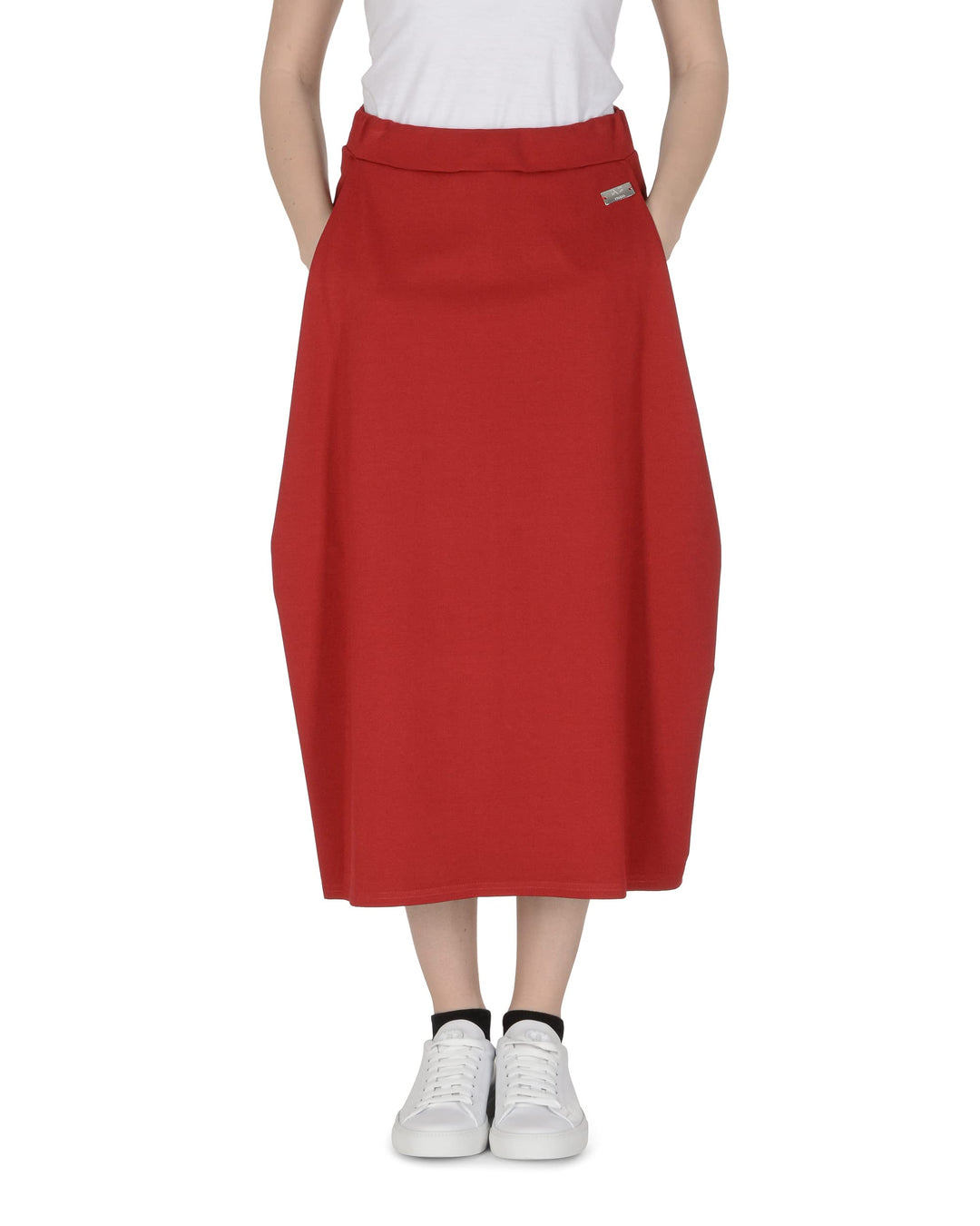 19V69 ITALIA Damen Bambi RED Lässiger Business-Rock, S