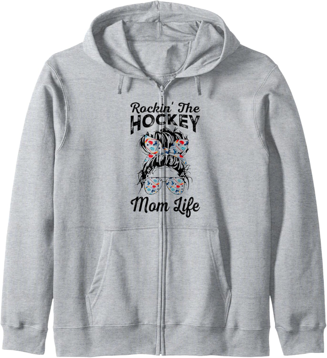 Rockin' the Hockey Mom Life Kapuzenjacke