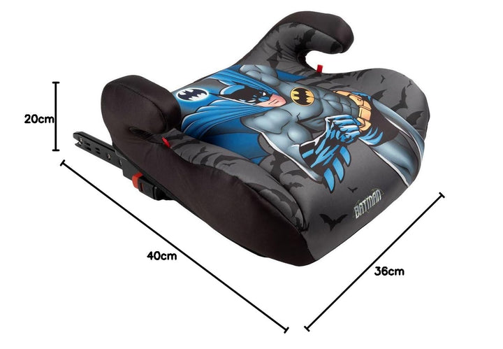 Tataway Baby-Autositz ISOFIX Dc Comics Batman i-Size ECE R129, Kindergrösse 125-150 cm, 22-36 kg, 6-