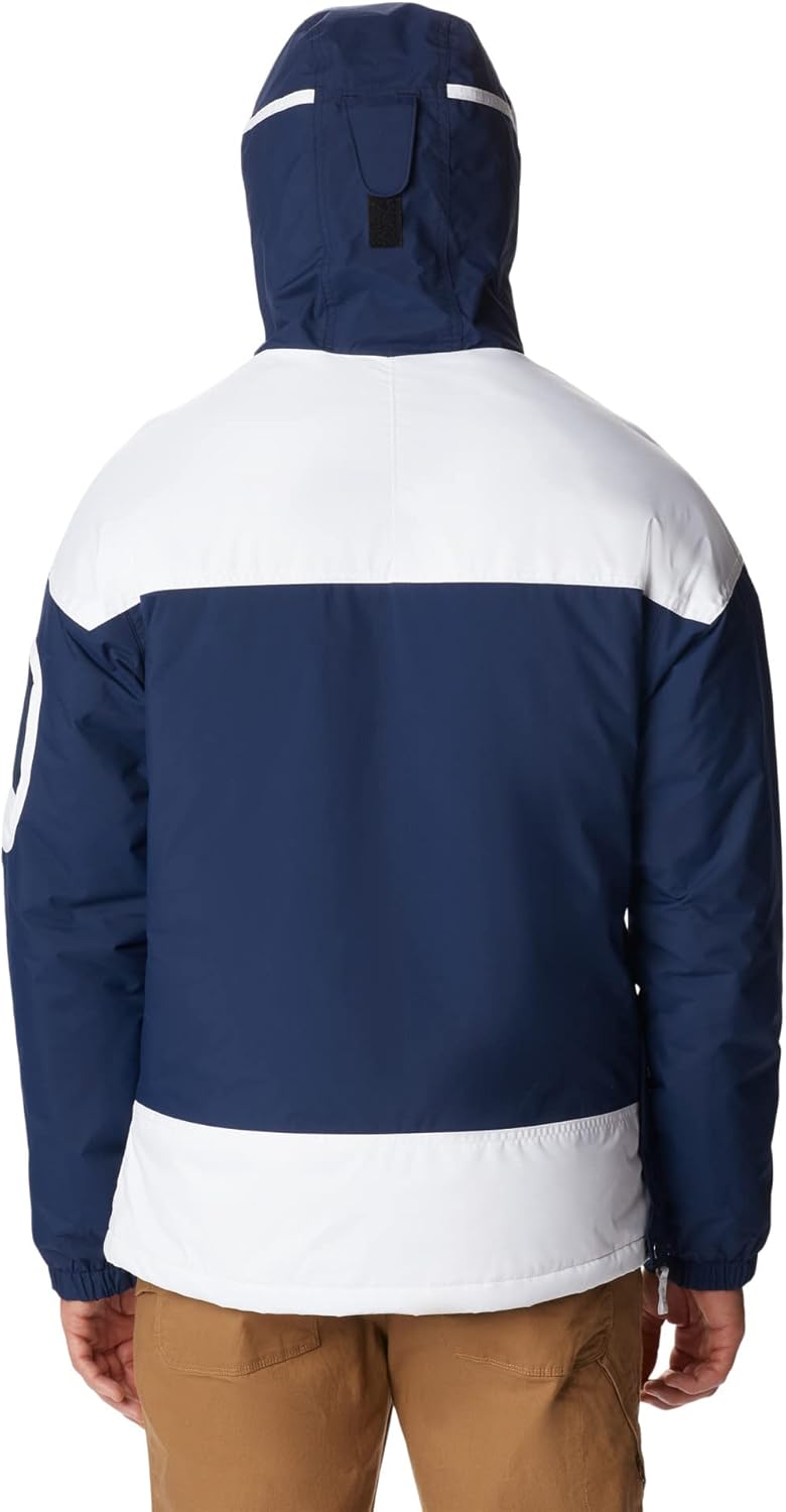 Columbia Herren Challenger Insulated Pullover Winterjacke (1er Pack) XL Collegiate Navy/White, XL Co