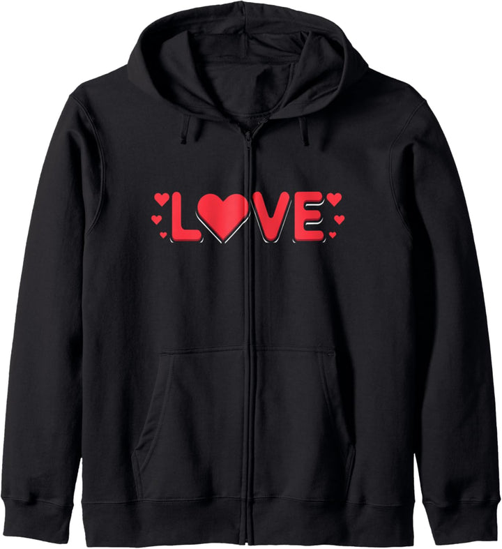 Damen Love Liebe Sommer Design für Damen Mädchen und Kinder Kapuzenjacke